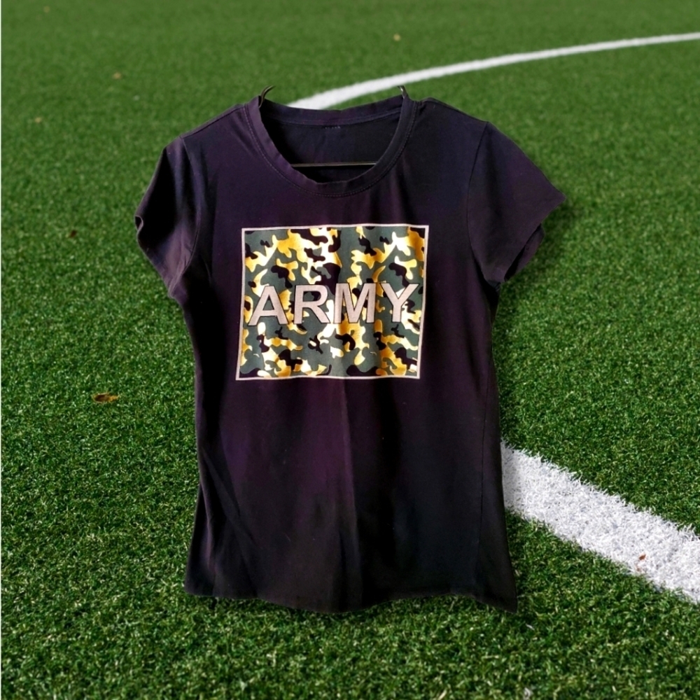 Black Army T Shirt